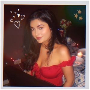 I.AM.GIA Naomi Ruffle Bustier Top